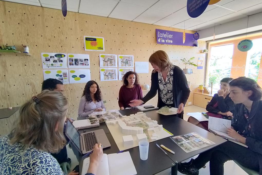 Ateliers participatifs à l'atelier d'in vivo