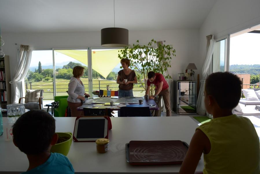 1- Rencontre d'une diversité d'habitants en résidence dans la commune