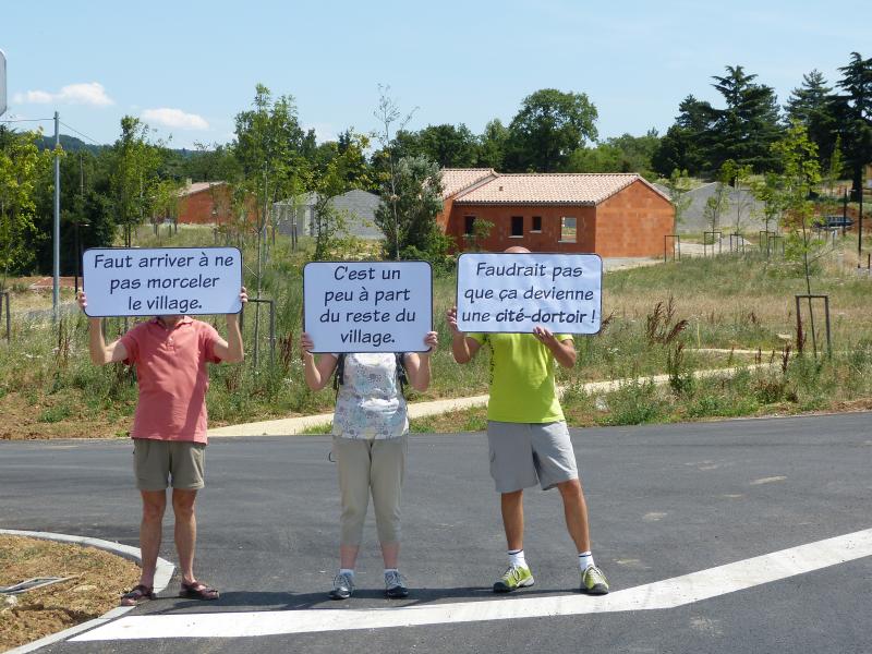 10- Arpentage de la commune, mise en situation des paroles d'habitants