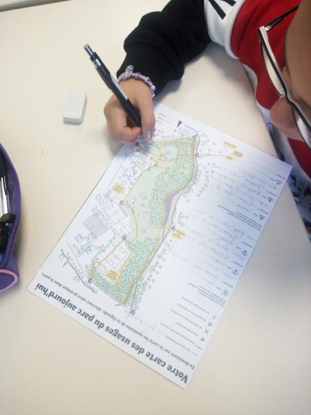 10- Questionnaire d'usages à l'école du parc