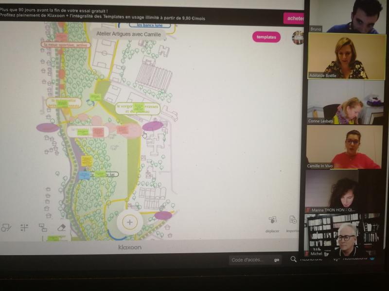 12- Atelier participatif sur la plateforme Klaxoon