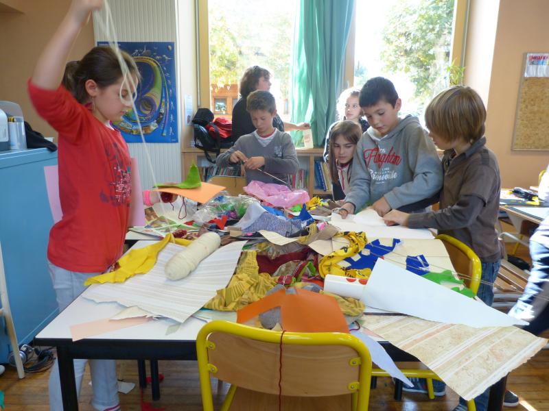 12- Maquettes, recherche des matériaux