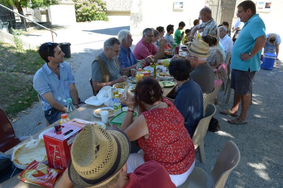 13- Repas partagé pour conclure le travail collaboratif