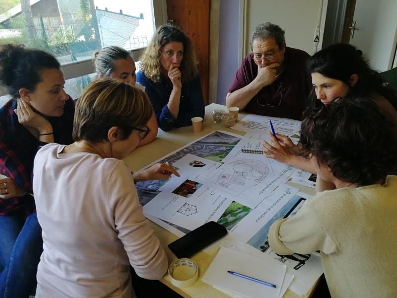 16- Atelier 3 avec notre groupe d'habitants assidus