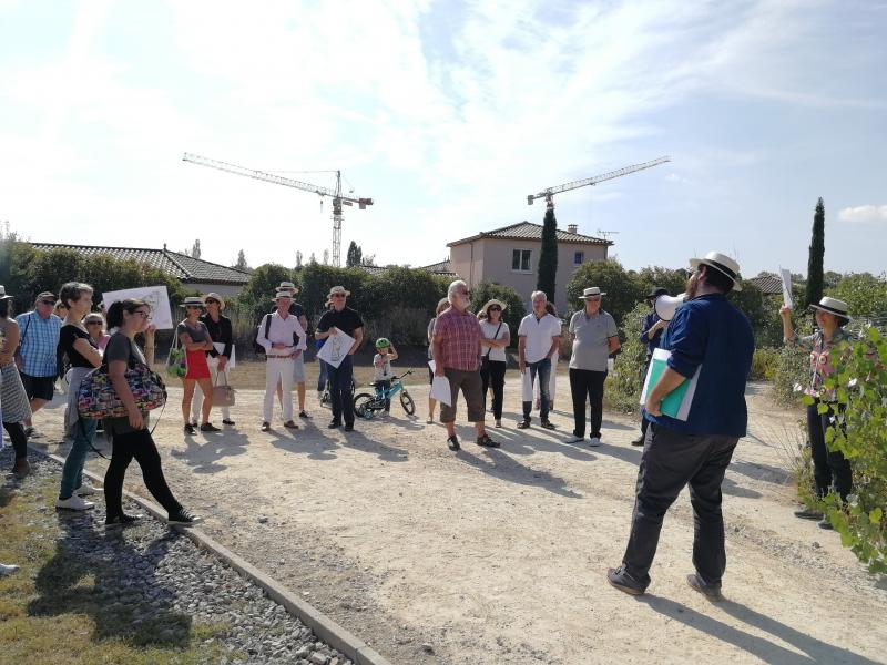 19- Parcours de restitution dans le parc