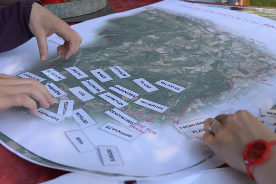 2- Des mots, des visions de territoires récoltées