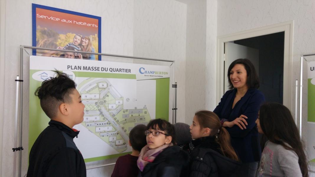 2- Visite d'une réhabilitation de logement social avec l'architecte