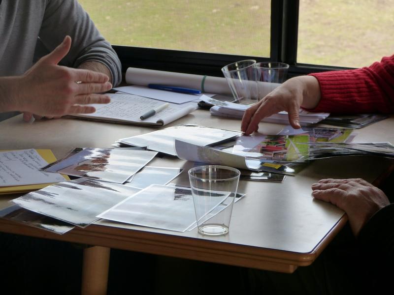 3- Accueil des habitants et échanges sur les envies pour le site