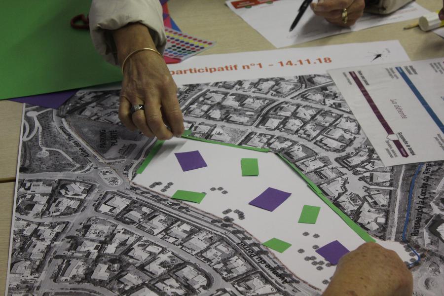 4- Atelier participatif, localisation coopérative des usages projetés