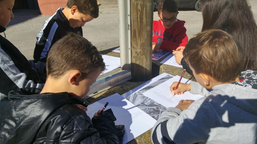 4- Croquis des bâtiments du quartier