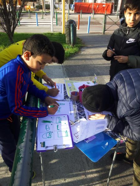 5- Parcours et jeu de pistes dans le quartier