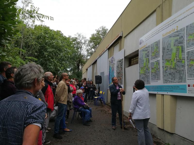 6- Présentation des enjeux du quartier et des propositions des urbanistes