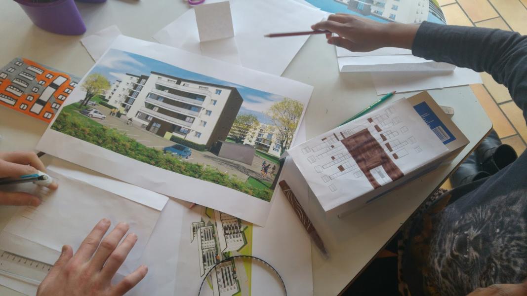 7- Maquettes des bâtiments