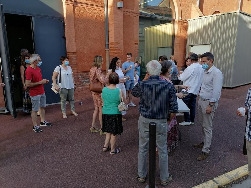 8- Apero convivial suite à l'atelier participatif 3