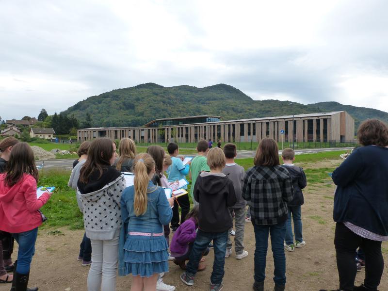 9- Sensibilisation à l'architecture contemporaine avec le collège de la commune