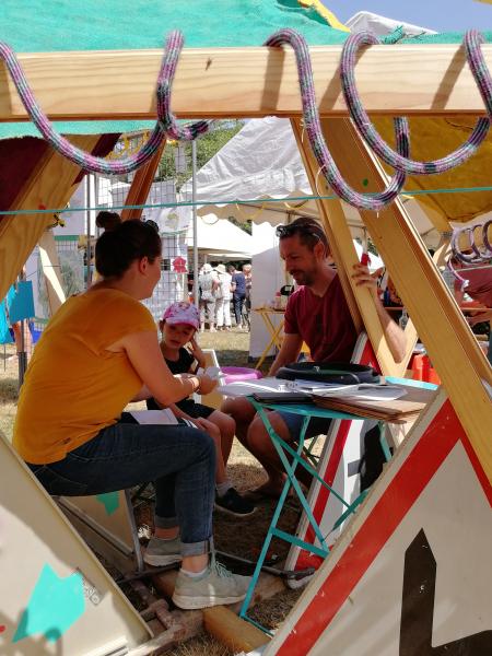 2- La fabrique citoyenne à Auzat