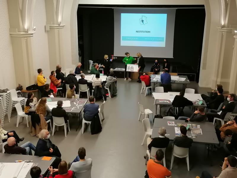 13-Rencontres-débats, les groupes restituent leur travail