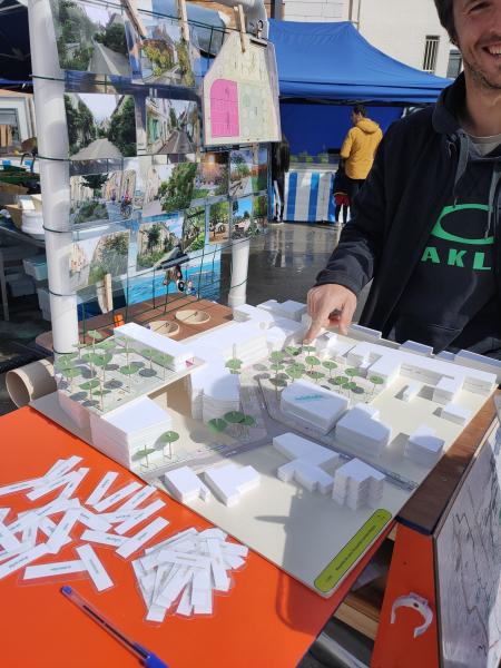 OMER en action sur le marché de Blagnac