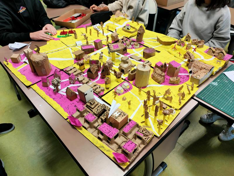 Utopia Lab 6, réalisation des maquette collectives