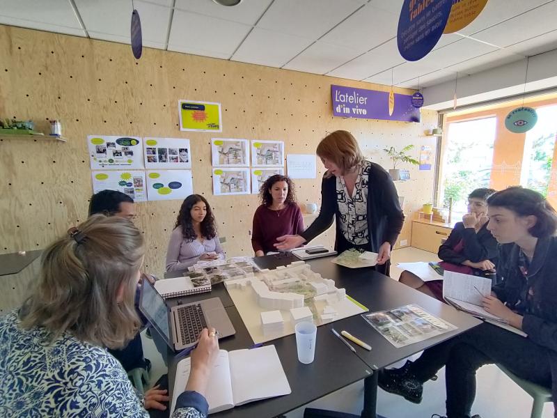Ateliers participatifs à l'atelier d'in vivo