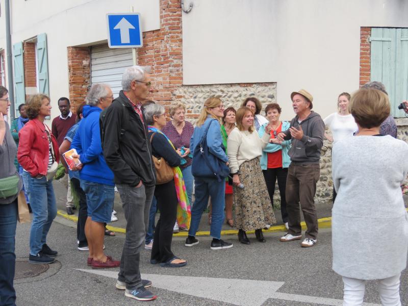 Déambulation autour de la place Lavoisier