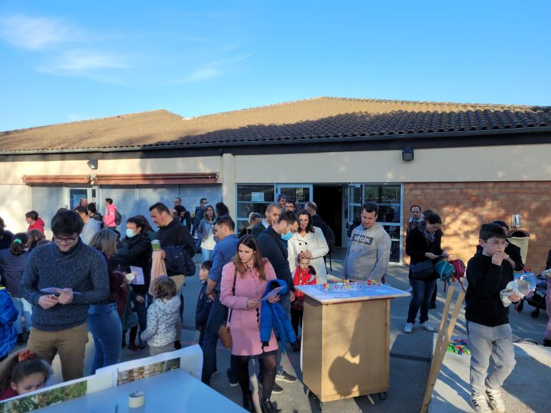 Gouter en sortie des classes avec les familles