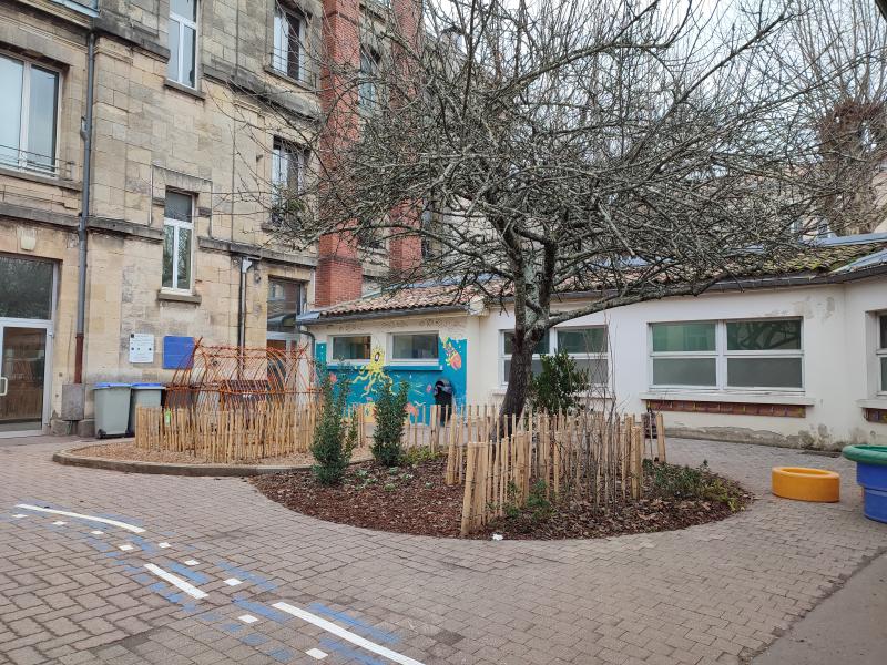 Récéption de la cours oasis