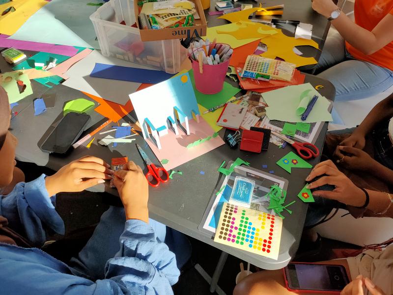 Atelier "Ma rue en Pop-up"